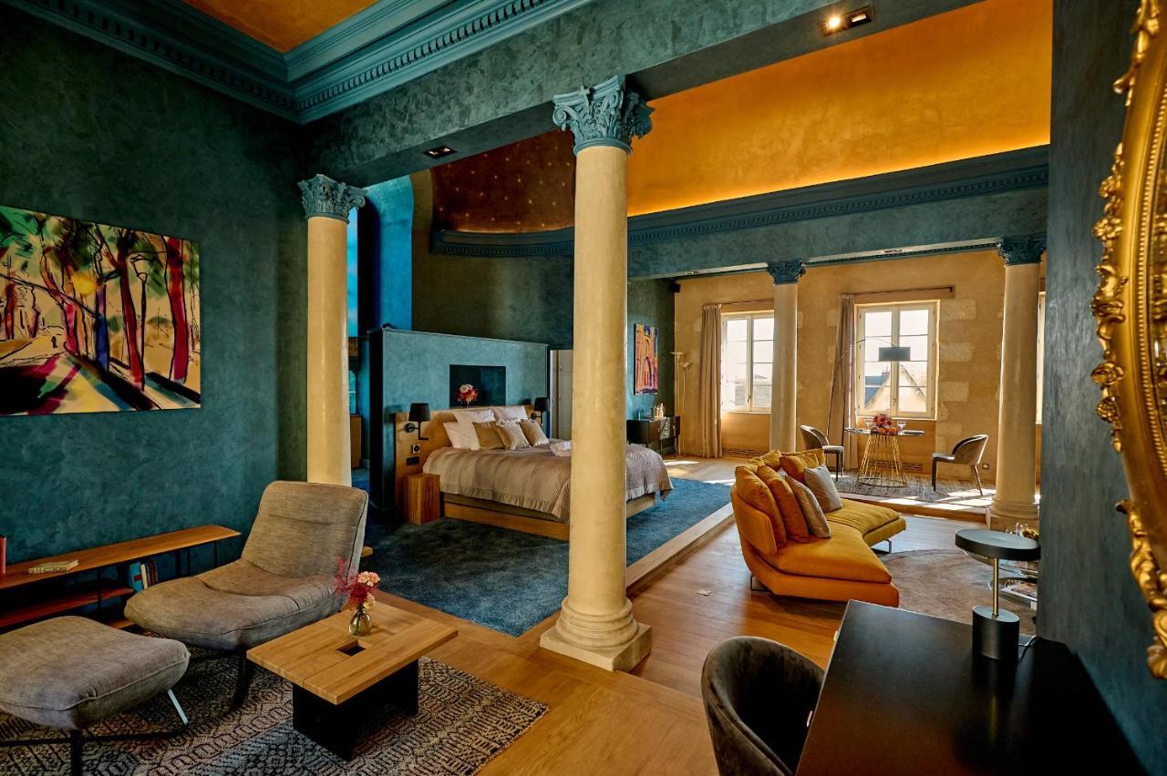La Chapelle, Les Suites Du Palais, L'Unique 5 Etoiles De Nevers, Suite D'Exception, By Primo C0Nciergerie Luaran gambar